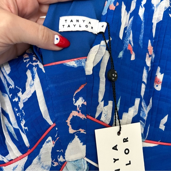 Blue Tanya Taylor Dress - Picture 4 of 11